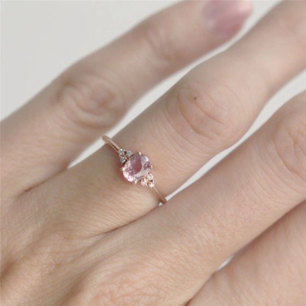 5⭐️ FAV BESTSELLER ROSALINA crystal quartz ring - Picture 2 of 8
